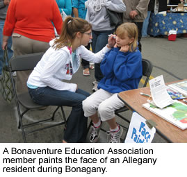 Bonagany during Family Weekend 2009