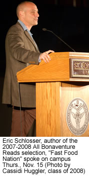 Author Eric Schlosser.