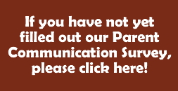 Fill out our Parent Communication Survey!