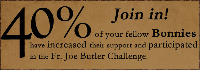 Join in the Fr. Joe Butler Challenge today!