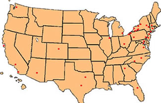 Alumni Map Map