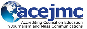 Logo for Accrediting Council on Education in Journalism and Mass Communications