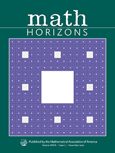 An issue of Math Horizons magazine