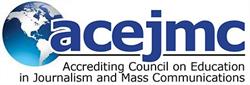 Logo for the Accrediting Council on Education in Journalism and Mass Communication