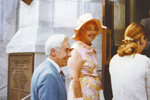 Pictured: Dr. John Lorimer Worden Jr. and his wife, Léone E. Worden.