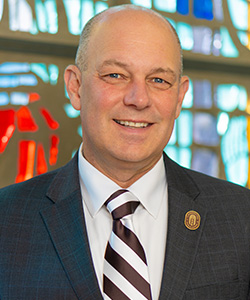 gingerich-jeff-250-300c Dr. Jeff Gingerich, SBU's 22nd president.
