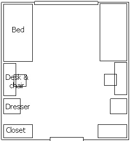 Doyle room layout.