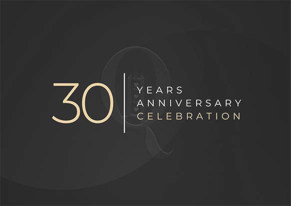 QCA 30th logo