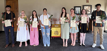Sigma Delta Pi inductees