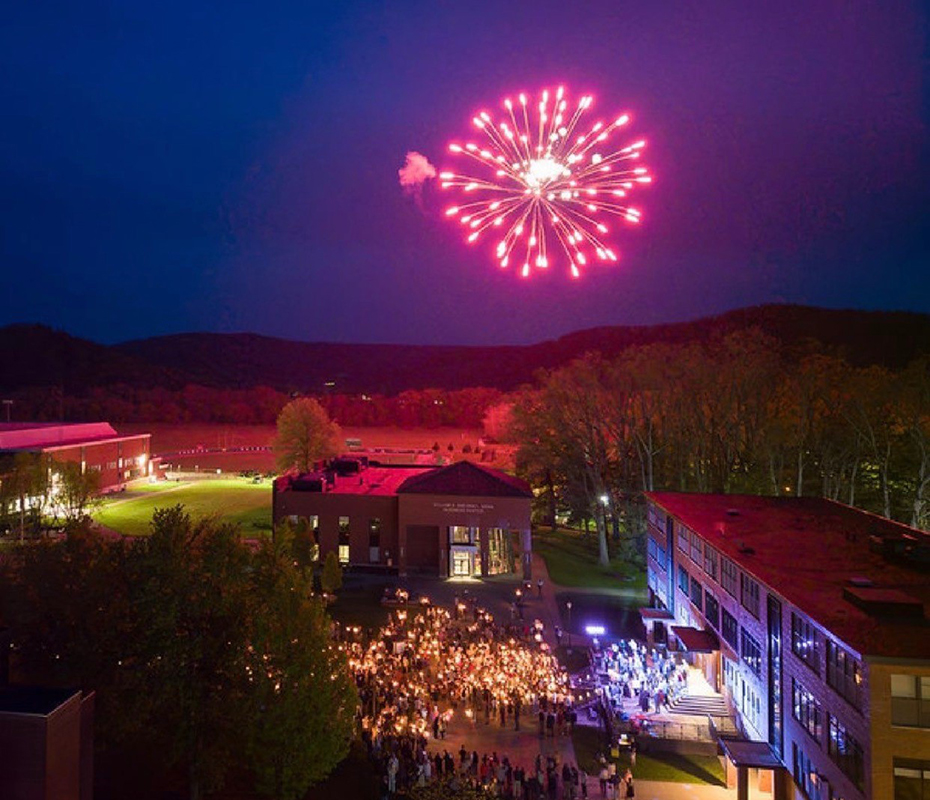 Fireworks at Candlelight