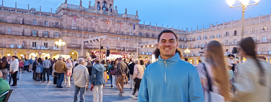 An evening in Salamanca, Spain