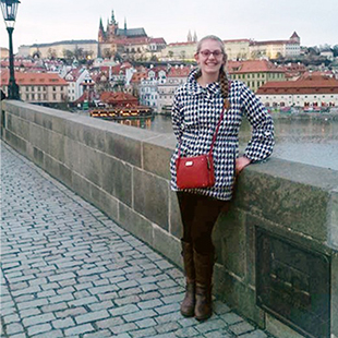 Colleen Corey in Prague, Czech Republic