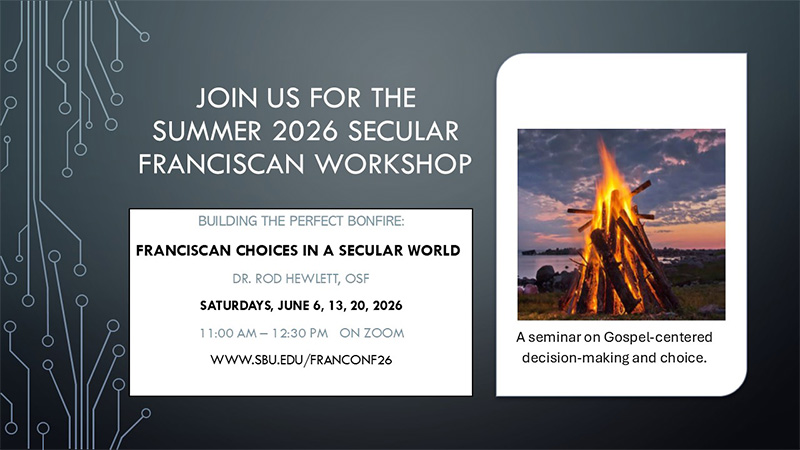 2026 Secular Franciscan Workshop