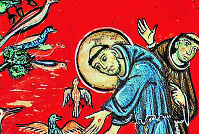 Franciscan conference image Graphic depiction of St. Francis