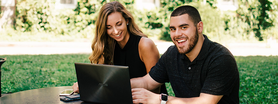 Students create content.