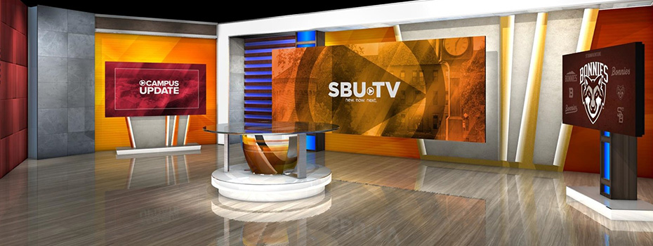 Rendering of news set