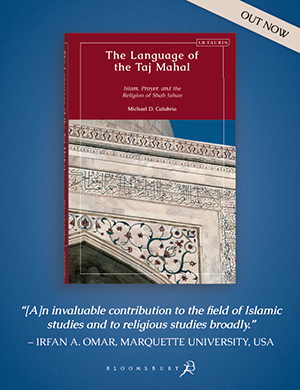 Cover of the book, "The Language of the Taj Mahal"