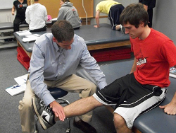 Students in St. Francis University's Department of Physical Therapy