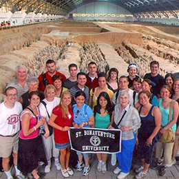 SBU students in China