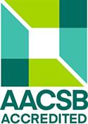 AACSB logo Logo of the accrediting association AACSB