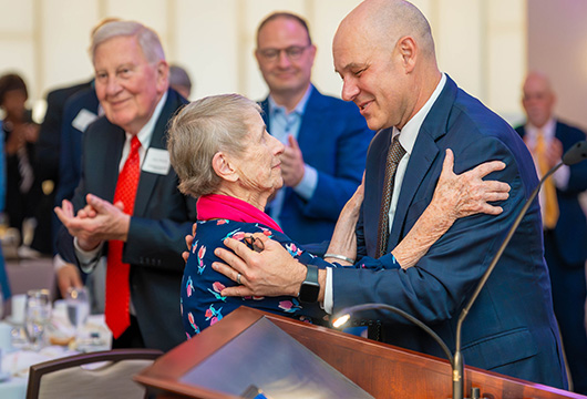 Sr. Margaret Carney, O.S.F., S.T.D., and Dr. Jeff Gingerich