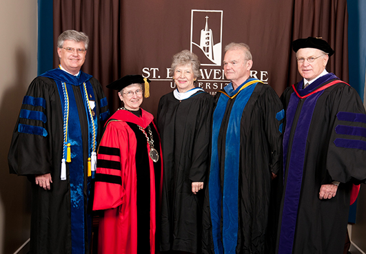 Pictured: The Mulryans, Commencement 2011