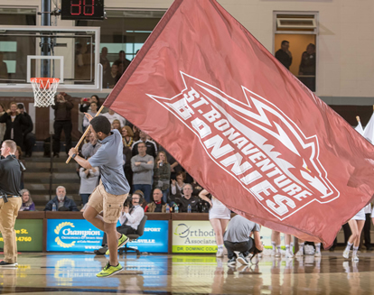Unfurling the flag