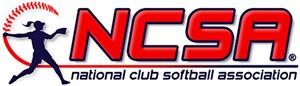 Logo for the National Club Softball Association