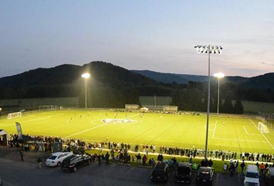 Marra Fields Complex The main turf field of the Marra Athletics Fields Complex