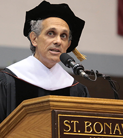 LaPlaca at Commencement Chris LaPlaca