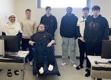 Dr. Sakkaff and her spring 2024 CS 258 class