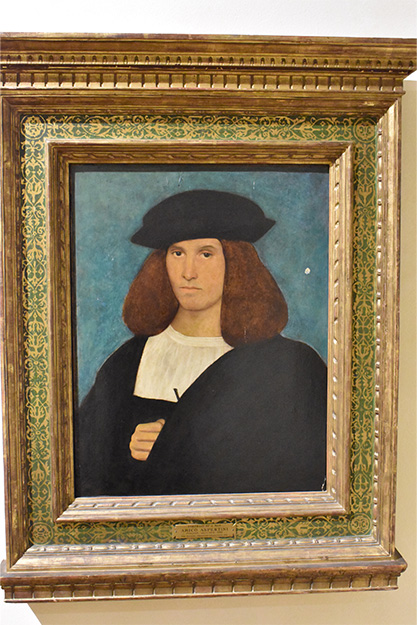 Aspertini's portrait of Taddei