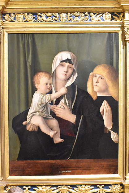 Bellini's "Madonna and Child with Donor"