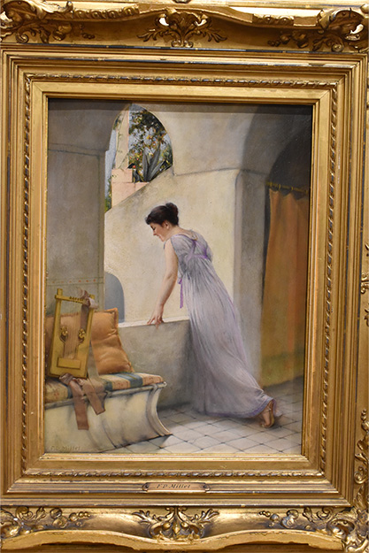"The Well-known Footstep" by Millet