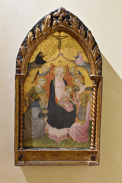 Fra Angelico's "Madonna and Child Enthroned with Saints"
