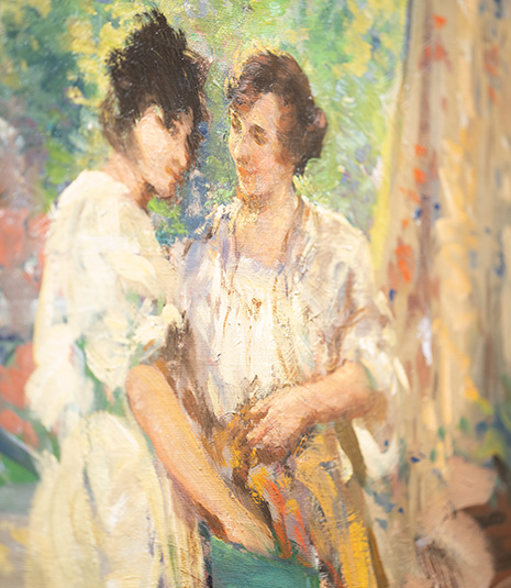 "Two Women in an Interior"