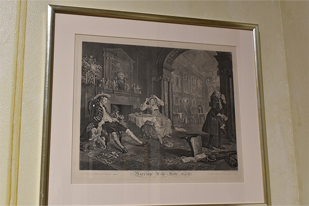 Hogarth's "Marriage-a-La-Mode"