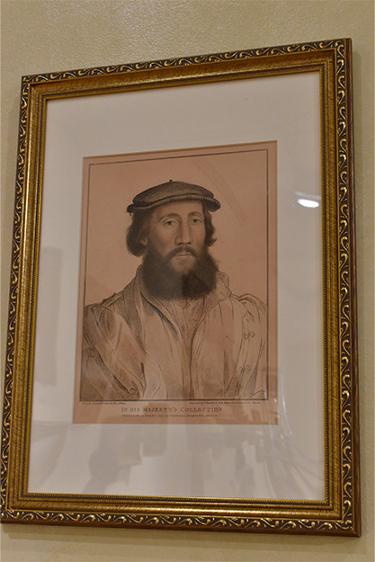 Engraving by Holbein