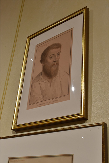 Engraving by Holbein