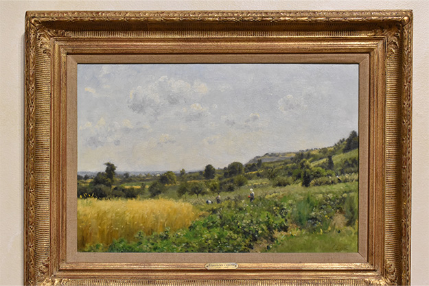 "Green and Gold Landscape," Lepine