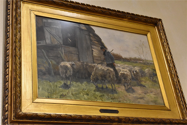 "Sheep Coming Home" by Mauve