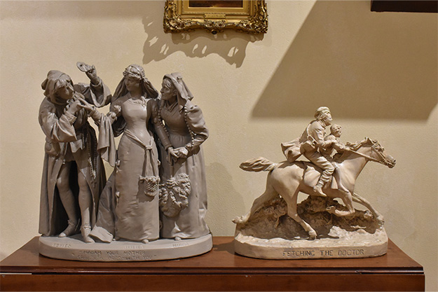 The work of John Rogers.