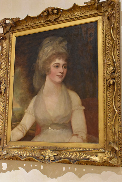 "Portrait of Mrs. Fenton" by Romney