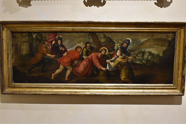 Veronica wiping the brow of Jesus