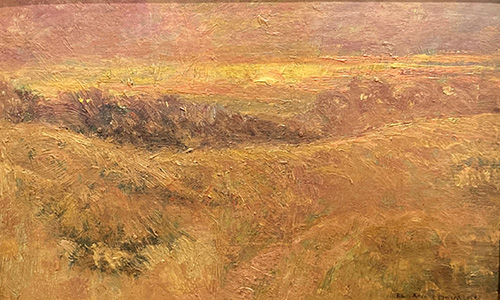 "Sunset," painting by Eleanor Douglas
