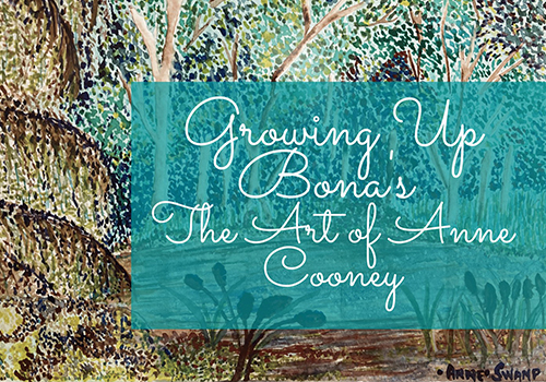 Artwork title piece for Anne Conroy exhibition