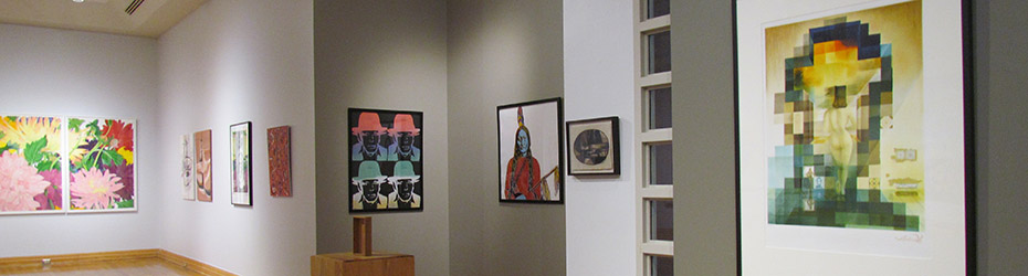 Art in the Beltz Gallery at St. Bonaventure University