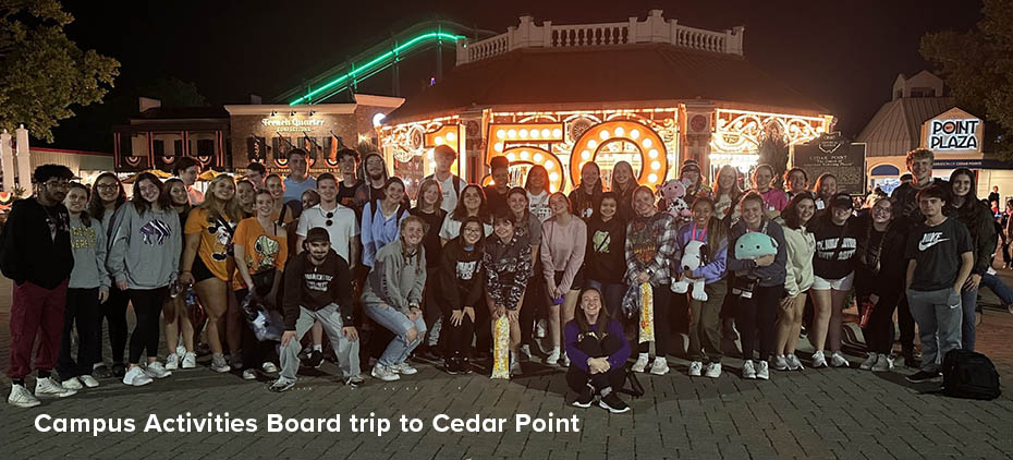 The Campus Activities Board trip to Cedar Point