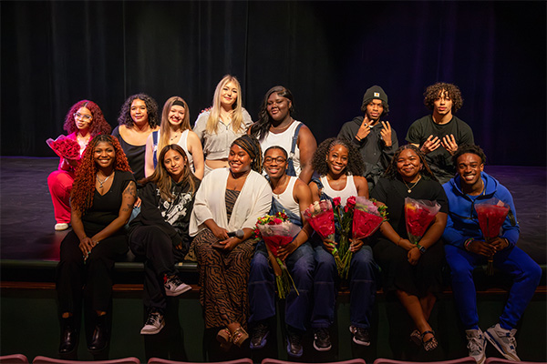 Members of the Black History Showcase