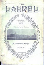 The cover of the March 1900 issue of The Laurel